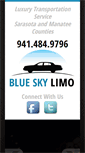 Mobile Screenshot of blueskylimo.net